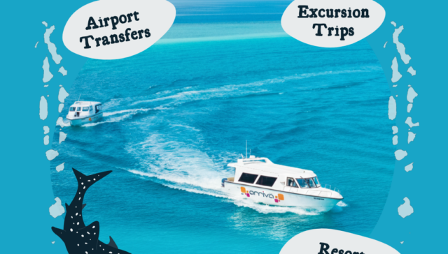 Arriva private speedboat transfer for Maldives Island Transportation from Velana International Airport.